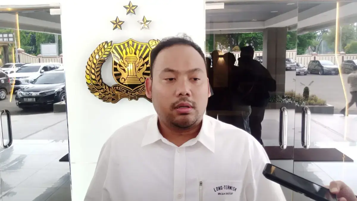 Kasat Reskrim Polres Bogor AKP Anggi Eko Prasetyo ketika memberikan keterengan. (Radar Bogor)
