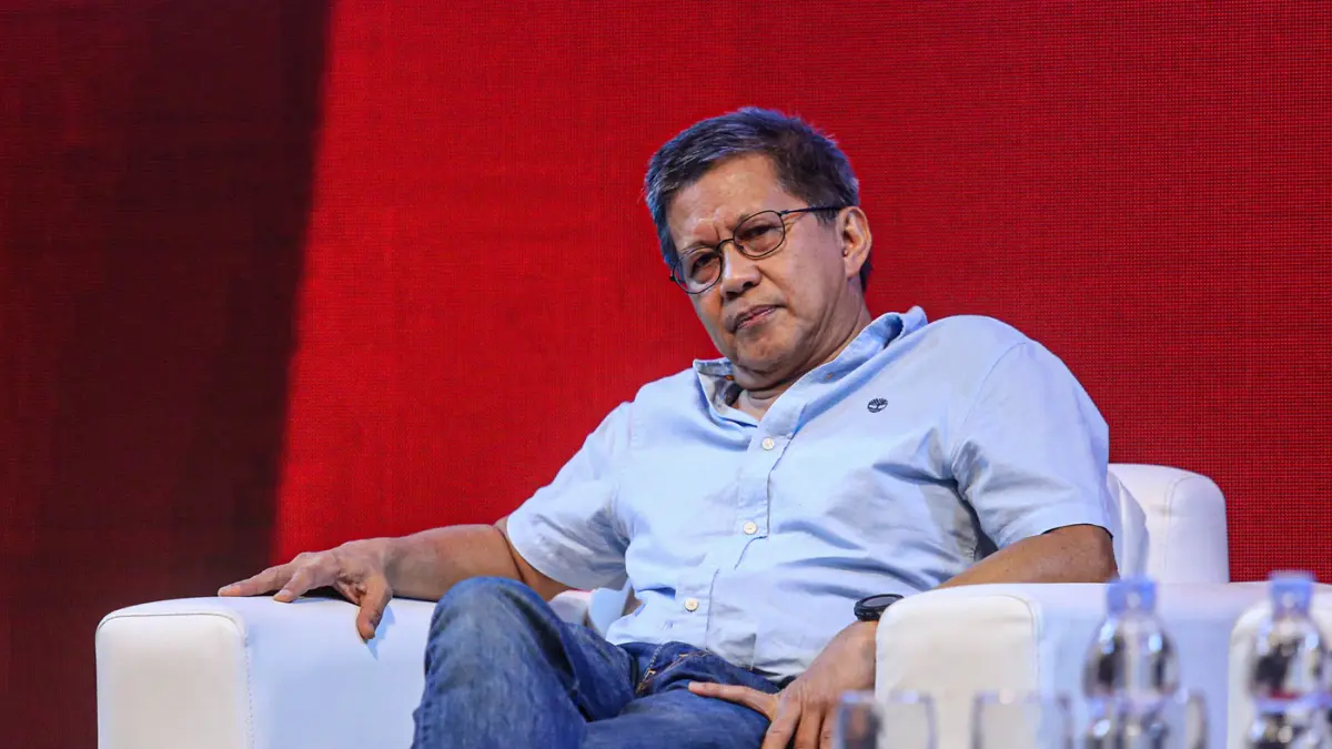 Pengamat Politik Rocky Gerung. (Jawapos.com)