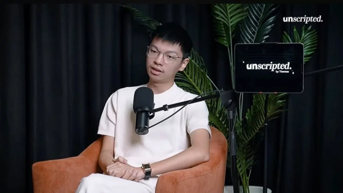 Sulianto (Suli) membagikan strategi membangun kekayaan lewat bisnis dan cash flow. (Tangkapan layar YouTube Theresa Learns)