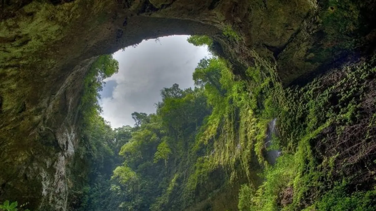 Potret keindahan Gua Son Doong, Vietnam. (Pinterest)