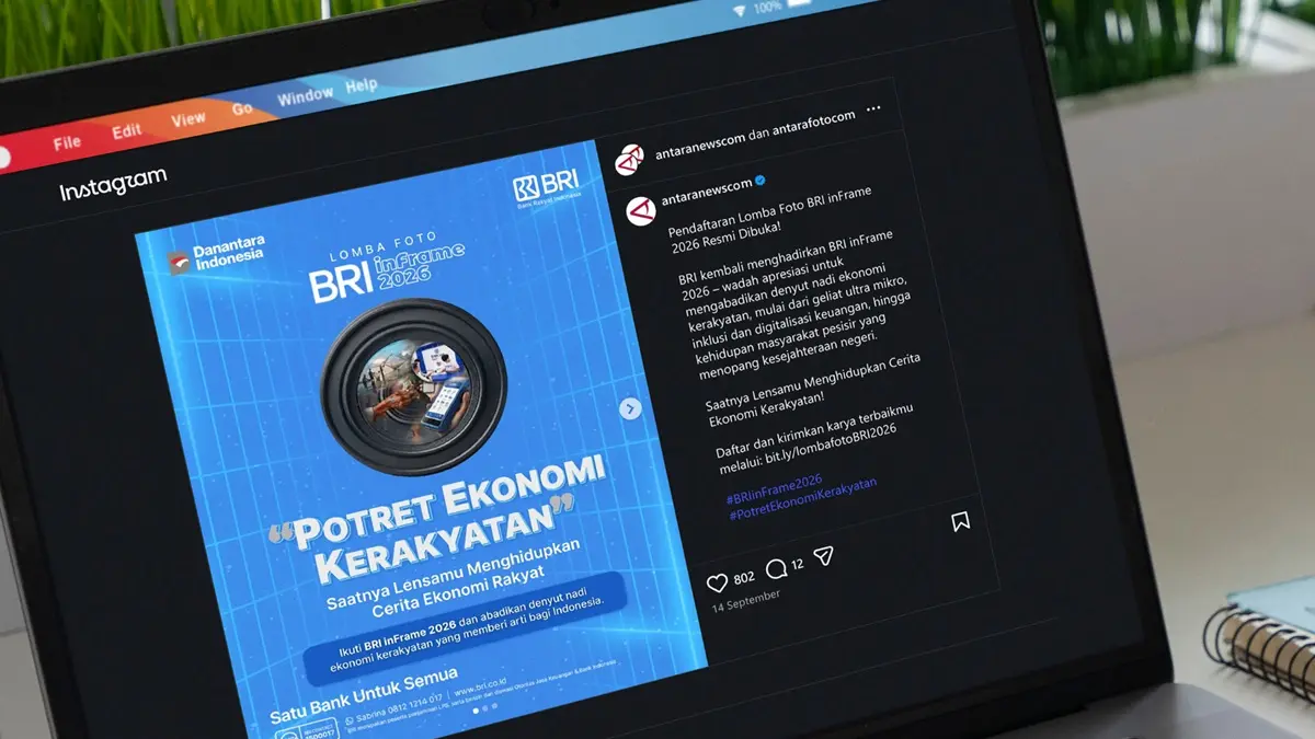 RI kembali menggelar kompetisi fotografi BRI inFrame 2026. (Dok. BRI)