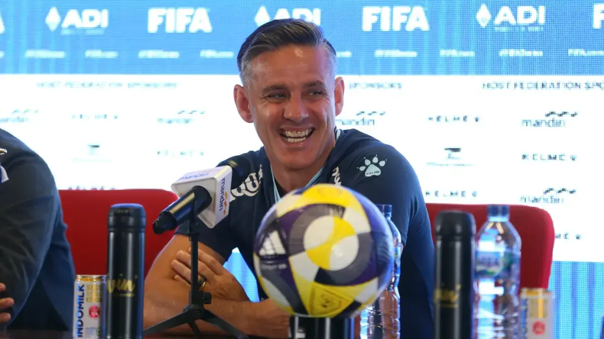 John Herdman mengungkap perbedaan Timnas Indonesia di FIFA ASEAN Cup 2026 dengan tim AFF. (Jawapos.com)