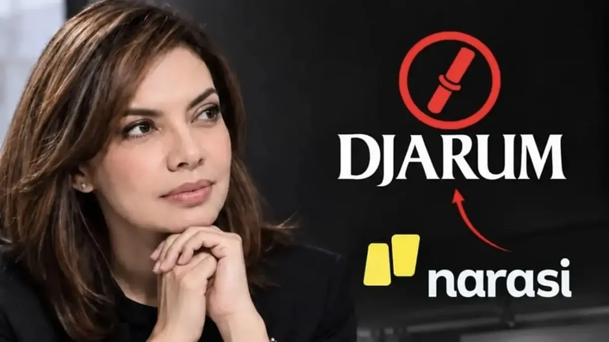 Ilustrasi akuisisi Narasi oleh Grup Djarum melalui PT Global Digital International. (instagram.com/Creative.trader.20 )