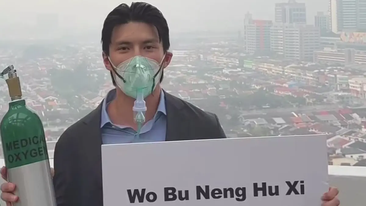 Unggahan protes Joseph Lee soal asap karhutla. (instagram.com/ jobroseph)
