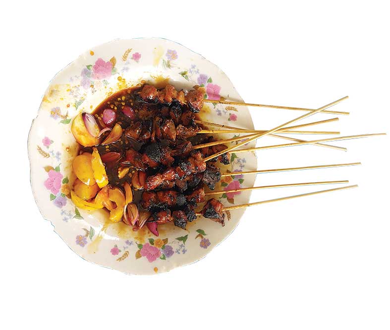 Sate mentok dengan bumbu lengkap / M. Mahfudz Muntaha