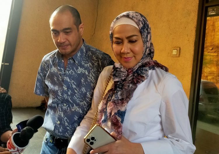 Venna Melinda-Ferry Irawan. (Abdul Rahman/JawaPos.com)