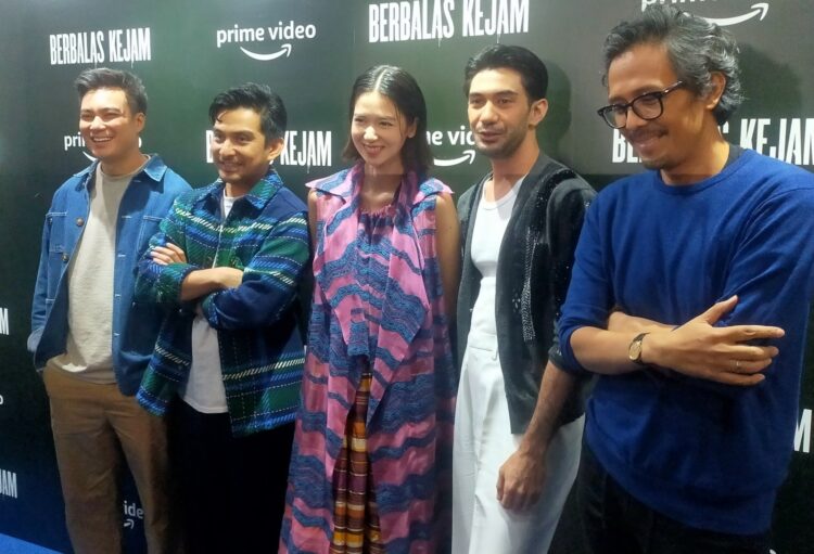 Jumpa pers film Berbalas Kejam (Abdul Rahman/JawaPos.com)
