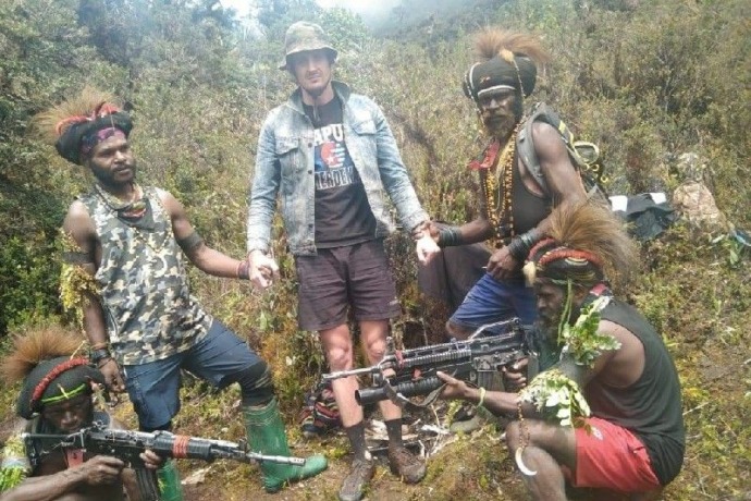 Pilot Susi Air Philip Mark Merthens yang disandera KKB pimpinan Egianus Kogoya. (ANTARA/HO/Dokumen Pribadi)