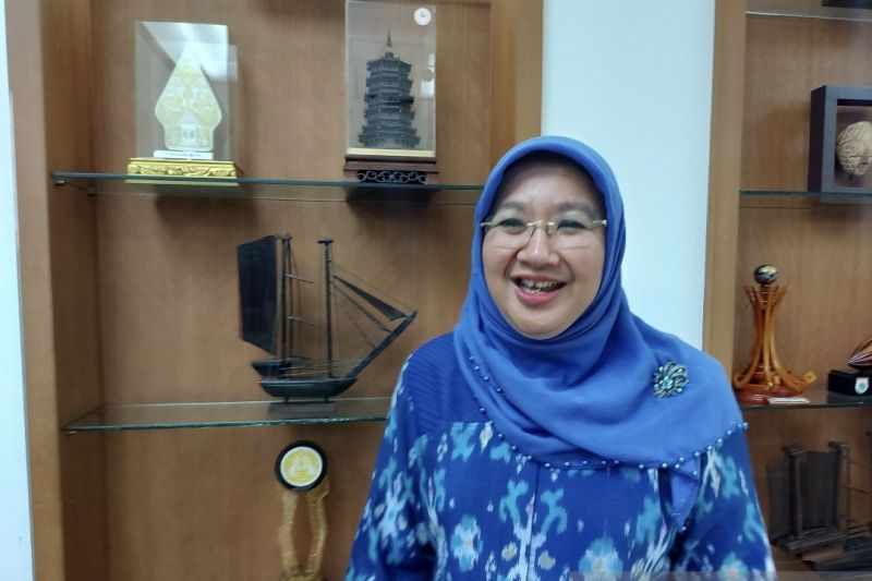 Kepala Biro Komunikasi dan Pelayanan Publik Kementerian Kesehatan RI Siti Nadia Tarmizi saat menyampaikan keterangan kepada wartawan di Jakarta, Rabu (15/3/2023). (ANTARA/Andi Firdaus).
