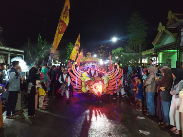 MERIAH: Kegiatan Festival Tongklek 2023 bertajuk Ramadan Heppiii.