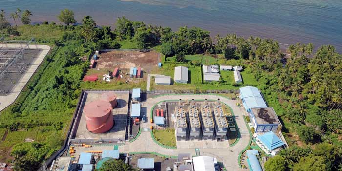 OBJEK VITAL: Pengelolaan PLTMG Flores dan Ternate untuk menerangi wilayah sekitar, khususnya mendorong sektor pariwiwsata di dua pulau tersebut