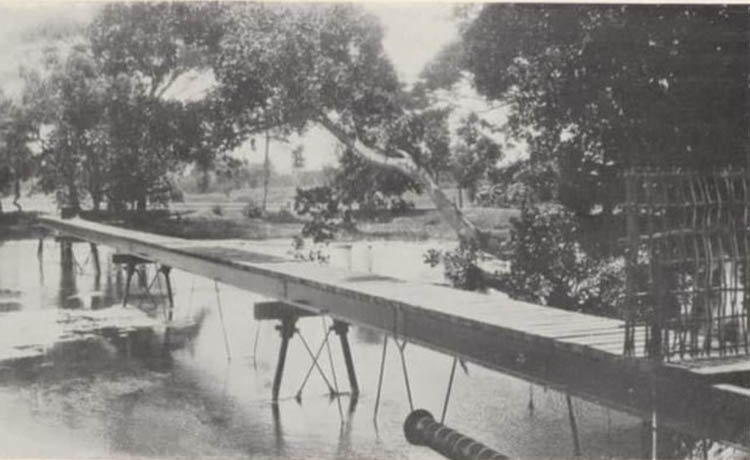 SEBELUM DIBANGUN: Suasana di Ronggojalu pada tahun 1928.
