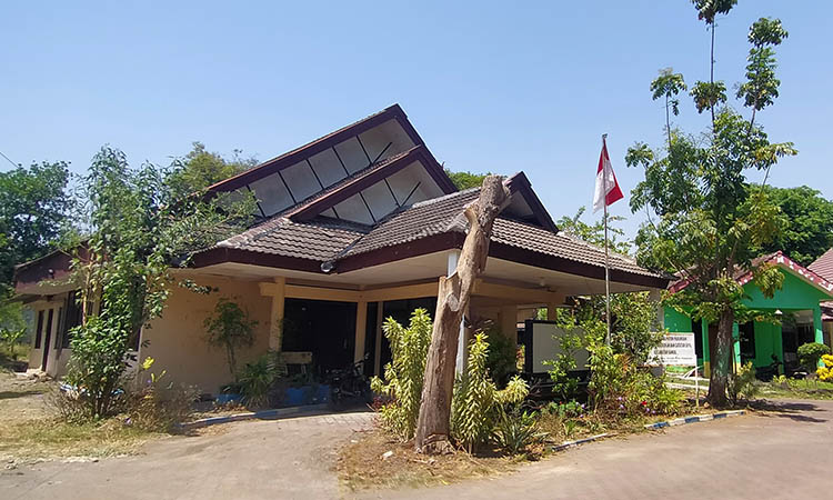 DULU: Kondisi eks gedung Mapolsek Bangil di kompleks Kecamatan Bangil yang kini dimanfaatkan untuk UPT Dispendukcapil.