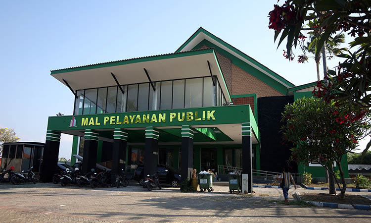 BELUM DIFUNGSIKAN: Gedung MPP Kota Probolinggo, sejauh ini belum ditempati.