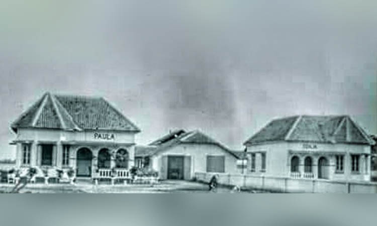 SAKSI KEJAYAAN PG MARON: Potret rumah Paula dan Sonja dulu.