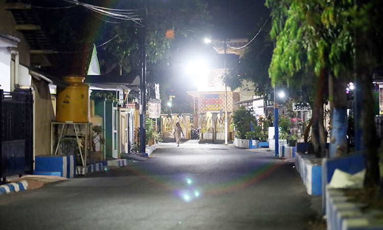 ASAL MUASAL PEKALONGAN: Kawasan Jalan Cempaka yang dulu banyak ditemui pohon besar jadi markas kalong. Ada versi yang menyebut, kondisi itu jadi asal muasal nama Pekalongan.