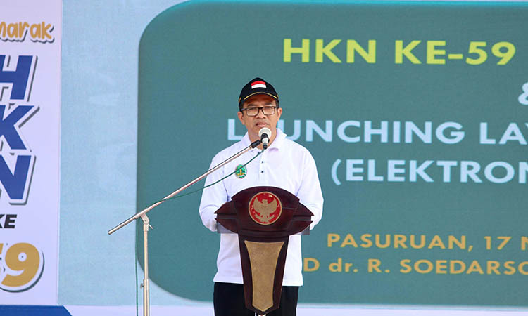 TAK BERHENTI BERINOVASI: Direktur RSUD dr. R. Soedarsono dr. M. Burhan, MMRS mengatakan berbagai inovasi terus dilakukan untuk meningkatkan layanan kepada masyarakat.