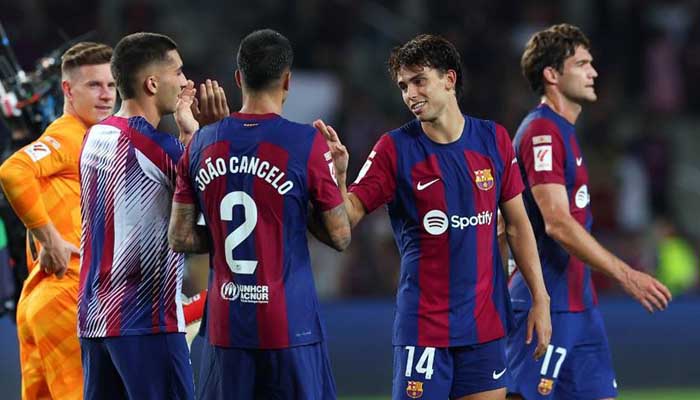 Para penggawa Barca bakal ditantang Rayo Vallecano akhir pekan ini. (Istimewa)