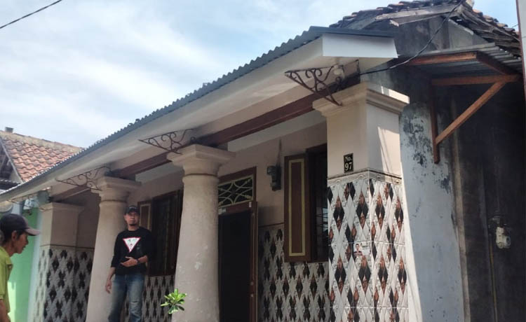 TAMPAK DEPAN: Rumah perjuangan saat ini dilihat dari depan. Bentuk bangunan dipertahankan seperti pertama dibangun sekitar tahun 1800-an.