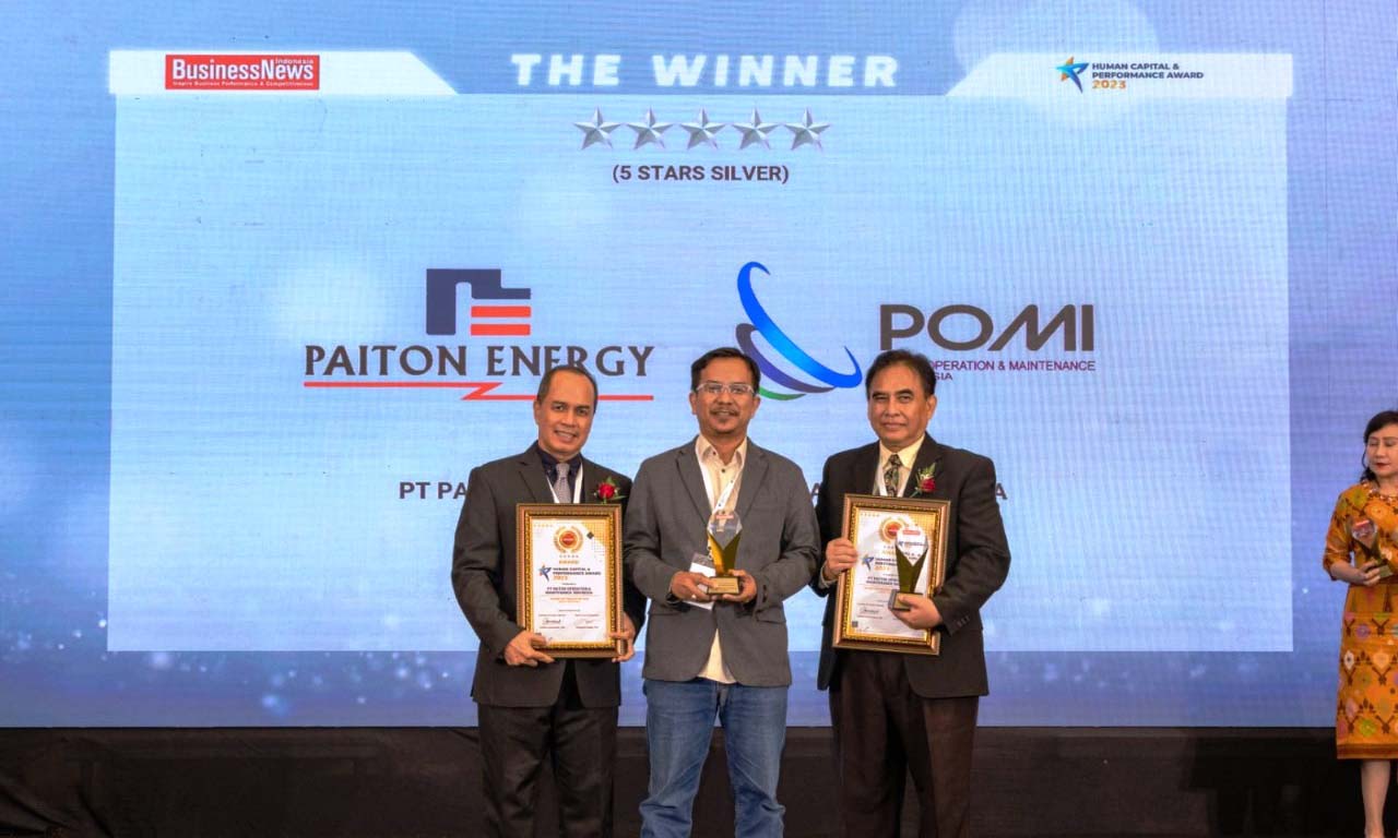 PRESTISIUS: PT Paiton Energy-PT POMI mendapatkan Human Capital & Performance Award (HCPA) 2023.