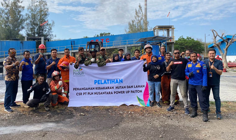DILATIH: Pelatihan Penanganan Kebakaran Hutan dan Lahan kepada Masyarakat Penyangga Hutan di wilayah Sekitar PLTU Paiton.