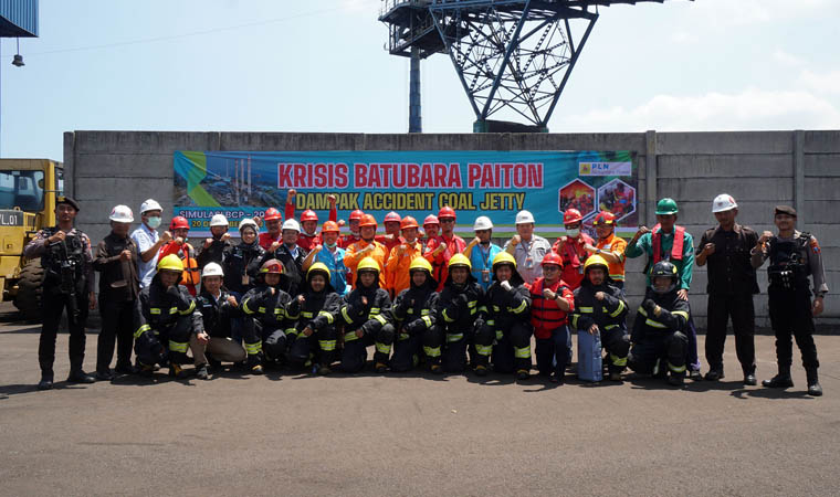 SIMULASI: Simulasi Business Continuity Plan (BCP) PT PLN Nusantara Power tahun 2023.
