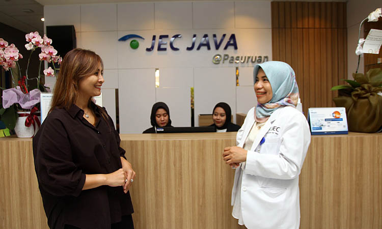 TERBAIK: Klinik Utama Mata JEC JAVA @ Pasuruan yang merupakan cabang baru jaringan Eye Care Leader di Indonesia, JEC Eye Hospital and Clinics.