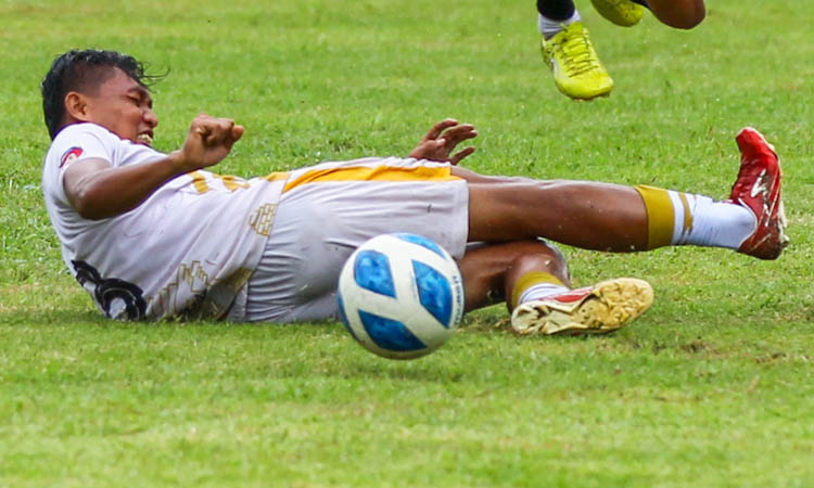 Defender PSMP Redzuan Fachgi yang akan berhadapan di laga Senin sore.