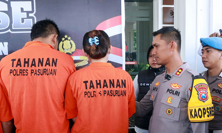 NEKAT: Tersangka pencurian motor yang diamankan Satreskrim Polres Pasuruan. Aksi nekat itu dilakukan, untuk kebutuhan sehari-hari termasuk modal nikah.