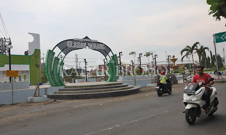 SUDAH RAMPUNG: Pembangunan kawasan Gladak Serang Kota Probolinggo akhirnya rampung.&nbsp;