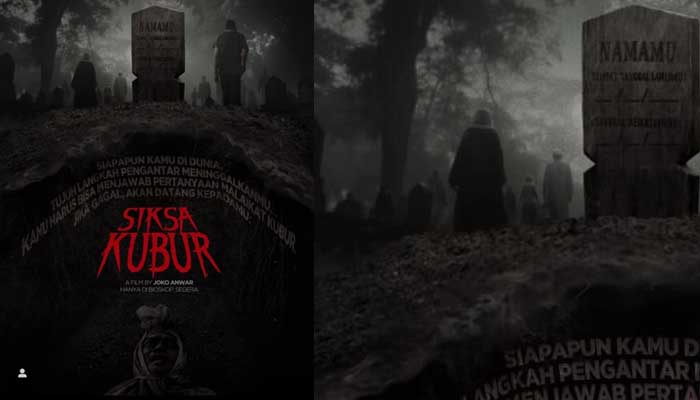 Poster perdana film Siksa Kubur yang telah dibagikan sutradara Joko Anwar.