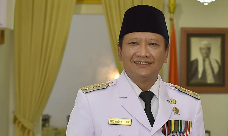 KEPALA DAERAH: Gus Irsyad dua periode membangun dan mewujudkan Kabupaten Pasuruan Maslahat.