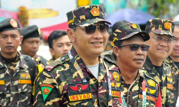 BADAN OTONOM NU: Gus Irsyad yang aktif berbagai organisasi termasuk saat ini menjabat sebagai Wakasat Satkornas Banser.