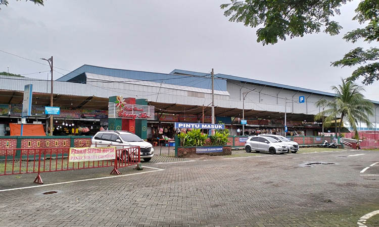 BAKAL DIREVITALISASI: Kawasan Pasar Wisata Cheng Hoo yang tahun ini akan direvitalisasi.