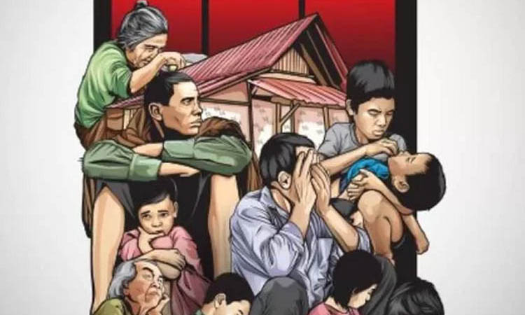 ILUSTRASI Kemiskinan Ekstrem