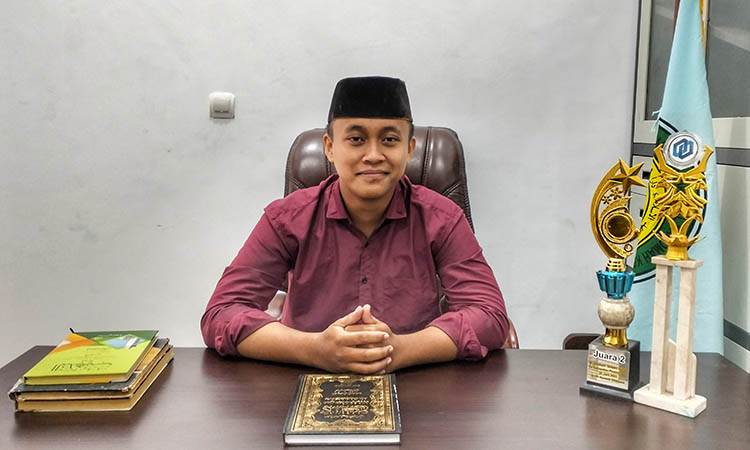 JUARA: Muhammad Syarif Hasbullah, Juara II Qiroatul Qutub se-ASEAN.