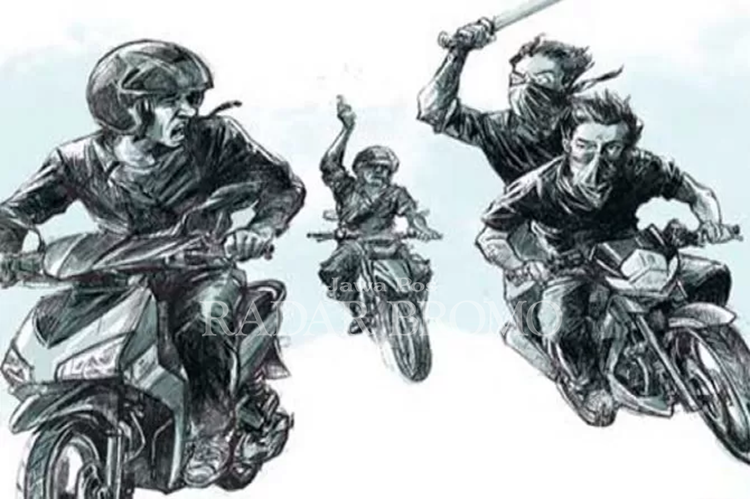 Ilustrasi Begal