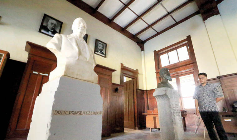Bagian dalam P3GI yang menyimpan sejarah.
