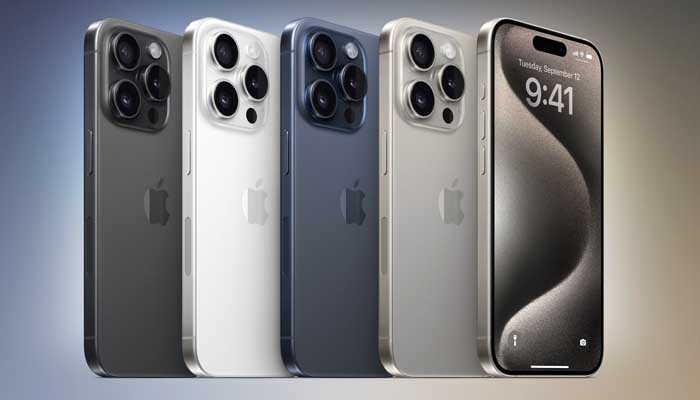 iPhone 15 Pro Max dalam 4 warna.