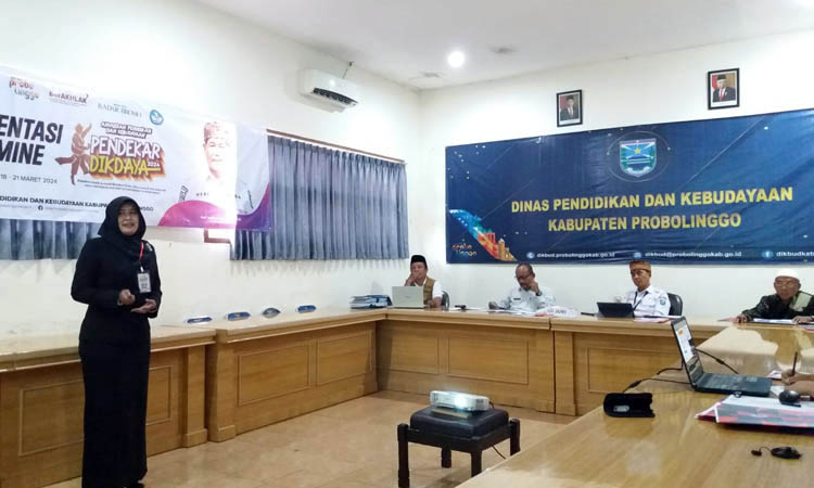 PAPARAN: Salah satu nomine Ikrar Pendekar Dikdaya saat melakukan presentasi dihadapan dewan juri beberapa waktu lalu.&nbsp;