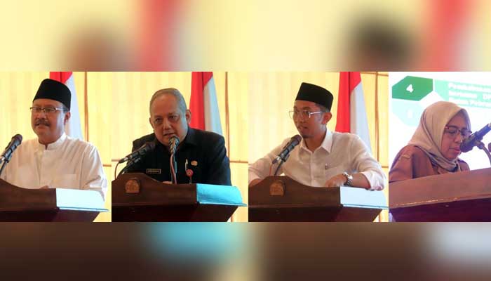 Wali Kota Pasuruan Drs. H. Saifullah Yusuf - Staf Ahli Bidang Ekonomi Keuangan dan Pengembangan Provinsi Jawa Timur Ir. Joko Irianto, M.Si - Narasumber Universitas Brawijaya Andy Kurniawan, S.AP, M.AP