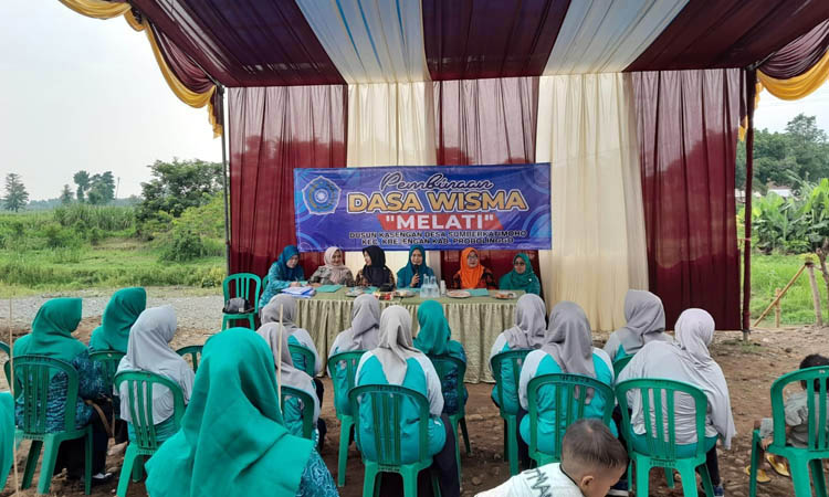 INOVASI: Kegiatan Dasa Wisma yang dilakukan TP PKK Desa Sumberkatimoho, menjadi salah satu kegiatan inovatif.