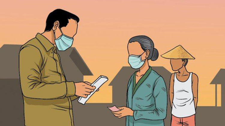 ilustrasi bantuan