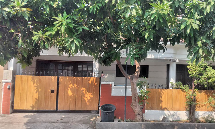 JADI RUMAH: Kantor keempat RB Pasuruan yang saat ini jadi rumah pribadi di Perum Karya Bakti, Jalan Raden Patah, Kelurahan Gentong, Gadingrejo.