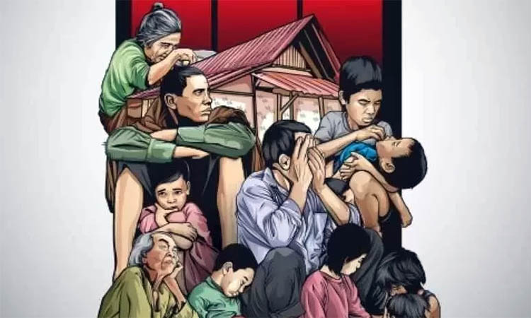 Ilustrasi kemiskinan