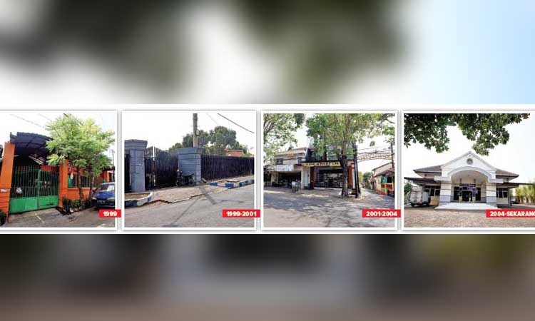 Kantor Jawa Pos Radar Bromo dari masa ke masa.