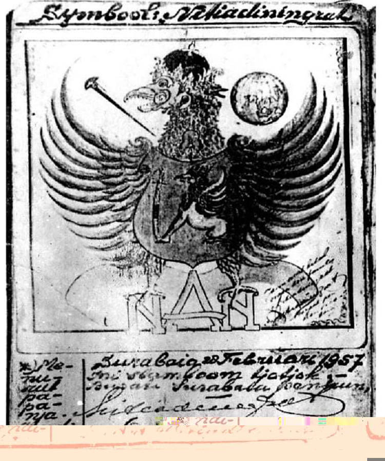 TERLAMA: Simbol trah keluarga Niti Adiningrat, Bupati Pasuruan selama 135 tahun mulai 1751 sampai 1887.