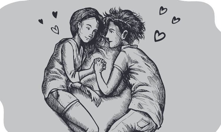 ILUSTRASI LOVE STORY