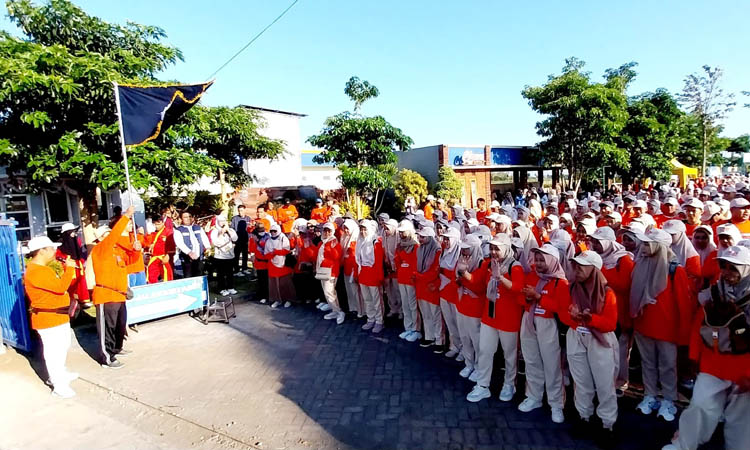 DILEPAS: PESTAMA 2024 juga digelar jalan sehat yang dikuti 1.500 peserta.