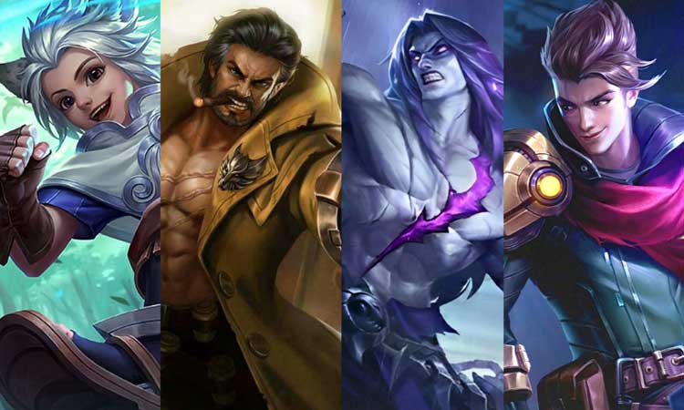 Deretan hero Gold Lane.